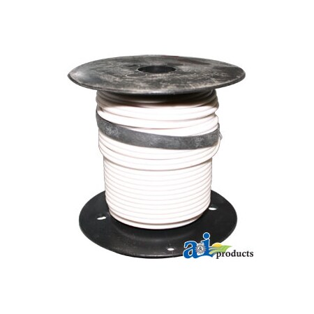 Sunbelt Primary Wire, 18 AWG, White A-B126A418